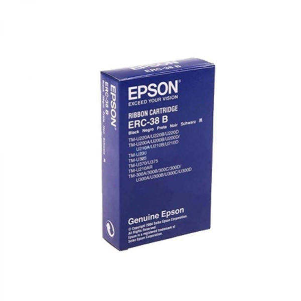 Picture of Epson ERC-38B Black Cartridge Ribbon